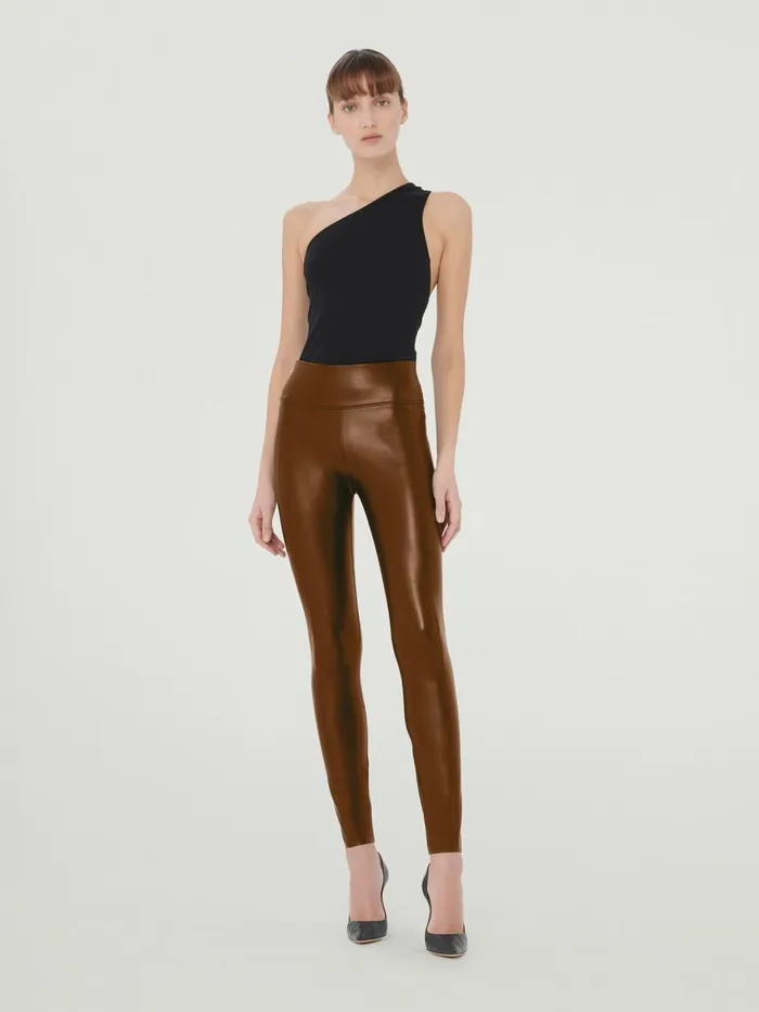 Edie Forming Leggings Autumn Leaf Women Wolford Trousers and Jumpsuits