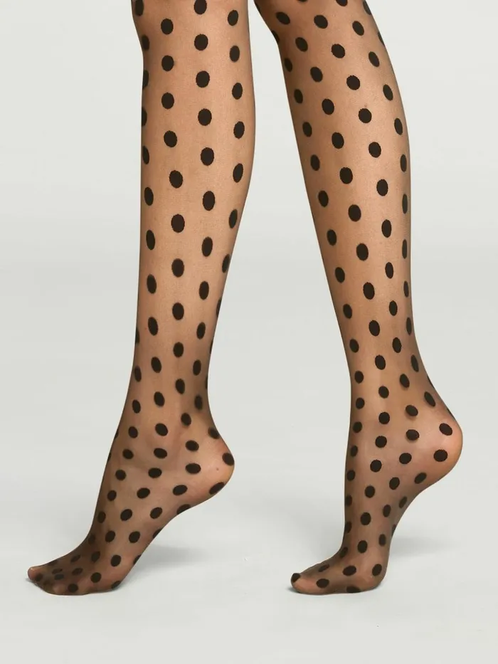 Elle Tights Fairly Lightblack Women Wolford Tights