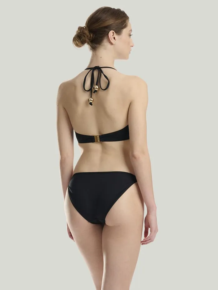 Essentials and Goldbubbles Top Black Women Wolford Swimwear