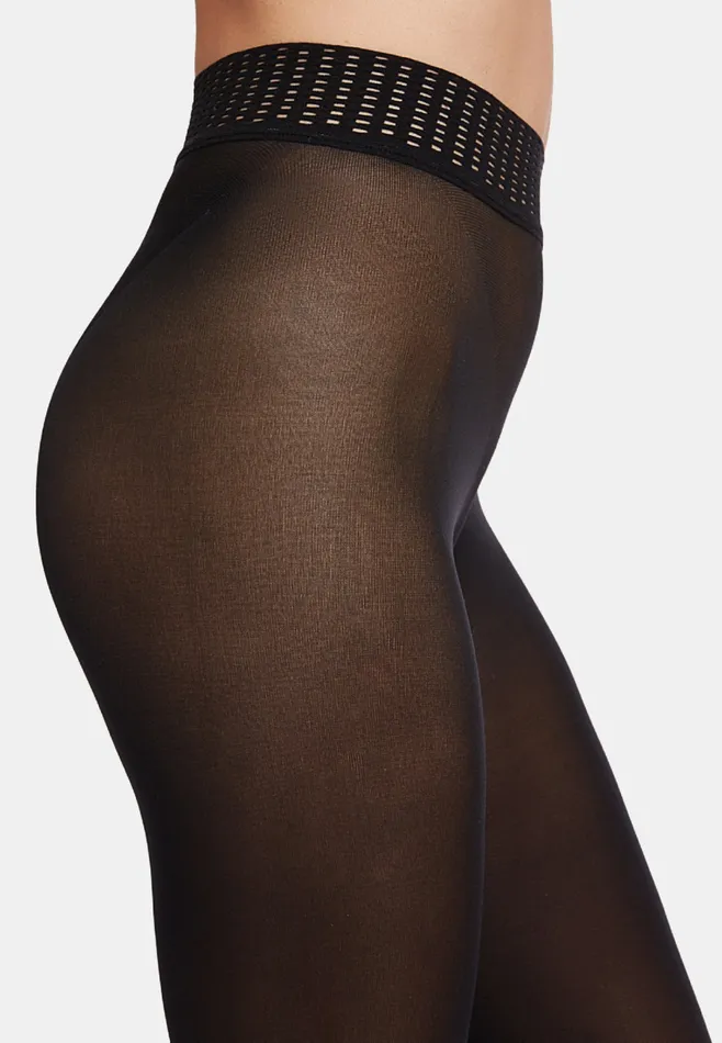 Fatal 50 Tights Set 3 Units Black Women Wolford Tights