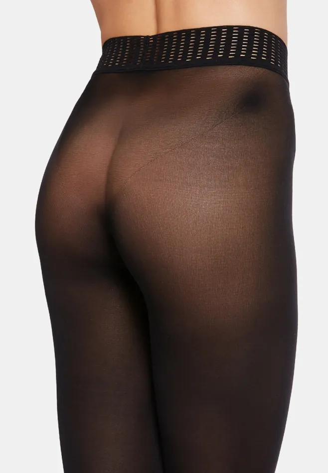 Fatal 50 Tights Set 3 Units Black Women Wolford Tights