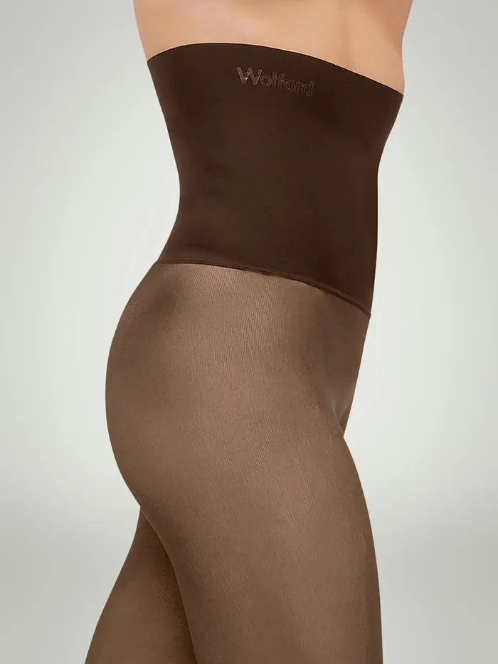 Fatal High Waist Tights Umber Women Wolford Tights