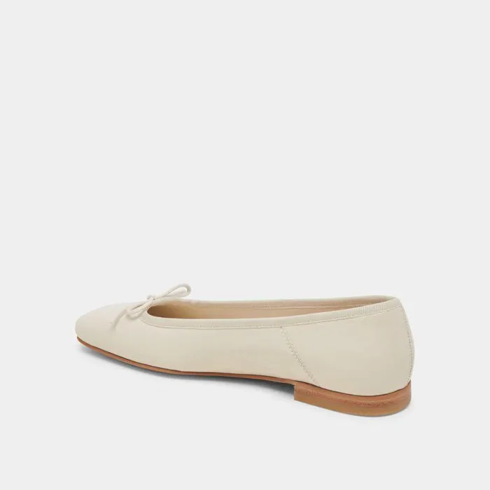 Flats and Loafers Shop Dolce Vita Anisa Ballet Flats Creme Crinkle Patent Creme Crinkle Patent
