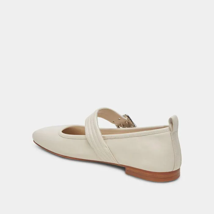 Flats and Loafers Shop Dolce Vita Arora Ballet Flats Ivory Crinkle Patent Designer Ivory Ballet Flats Ivory Crinkle Patent