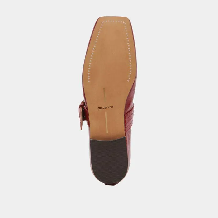 Flats and Loafers Shop Dolce Vita Arora Ballet Flats Red Crinkle Patent Red Crinkle Patent