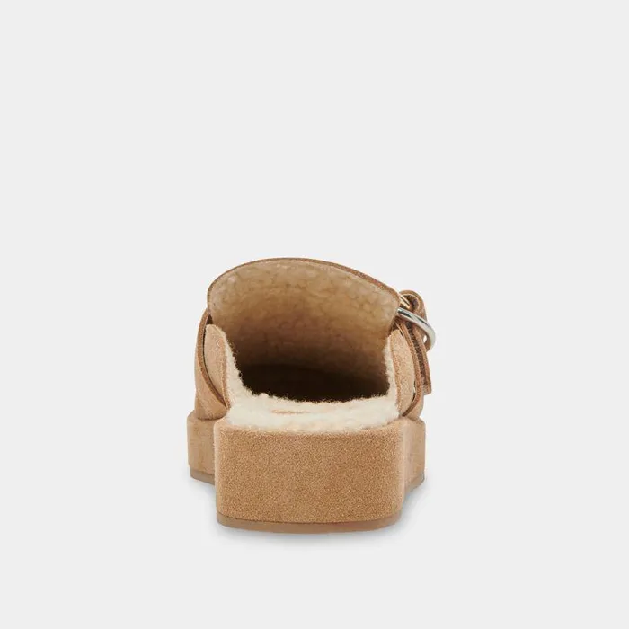 Flats and Loafers Shop Dolce Vita Astor Plush Flats Desert Suede Desert Suede