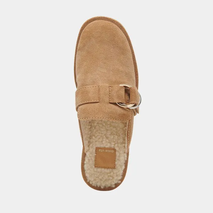 Flats and Loafers Shop Dolce Vita Astor Plush Flats Desert Suede Desert Suede