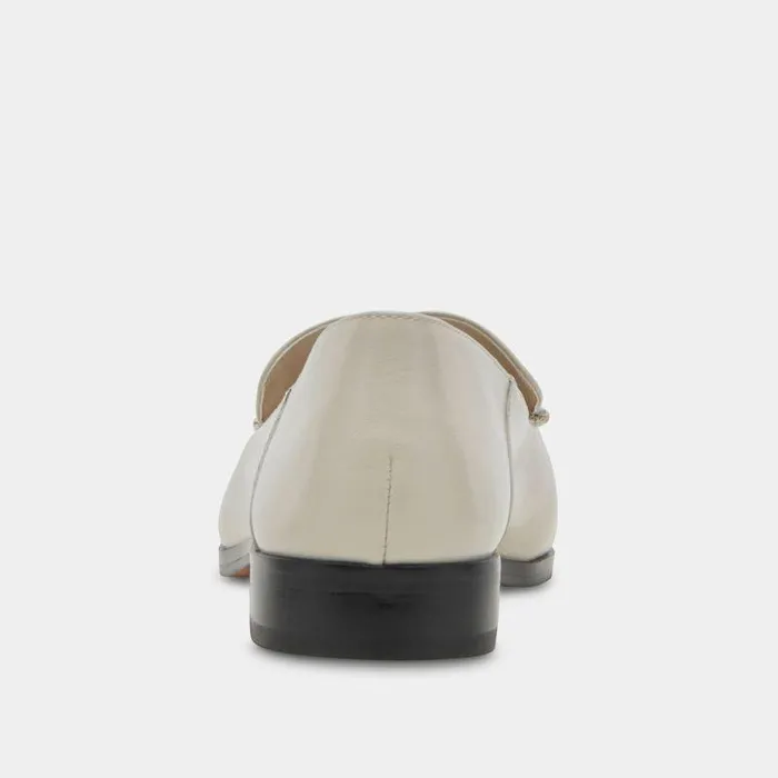 Flats and Loafers Shop Dolce Vita Beny Flats Ivory Crinkle Patent Ivory Crinkle Patent