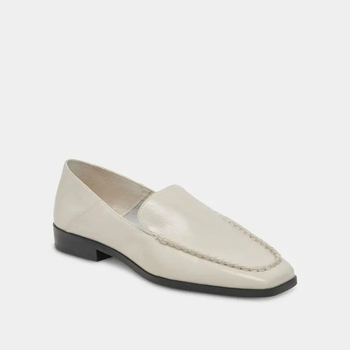 Flats and Loafers Shop Dolce Vita Beny Flats Ivory Crinkle Patent Ivory Crinkle Patent