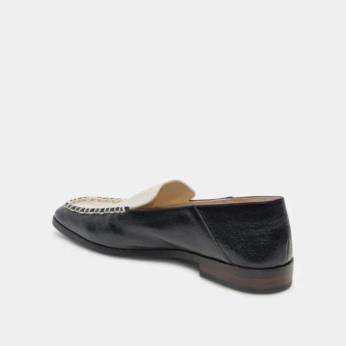 Flats and Loafers Shop Dolce Vita Beny Flats White Black Crinkle Patent Women039s White Black Flats White Black Crinkle Patent