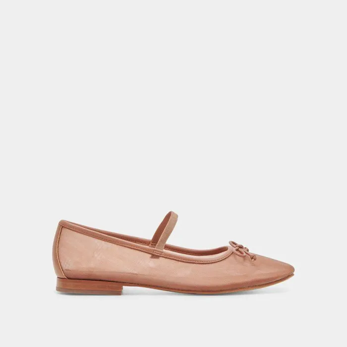 Flats and Loafers Shop Dolce Vita Cadel Ballet Flats Cider Mesh Cider Mesh