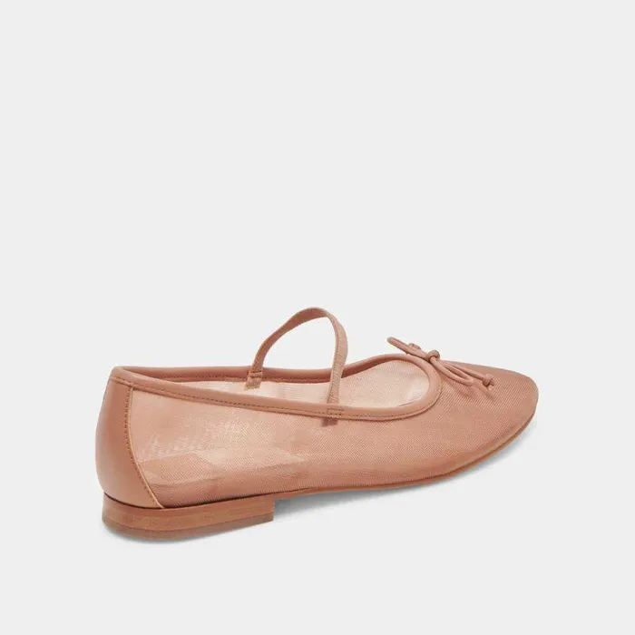 Flats and Loafers Shop Dolce Vita Cadel Ballet Flats Cider Mesh Cider Mesh