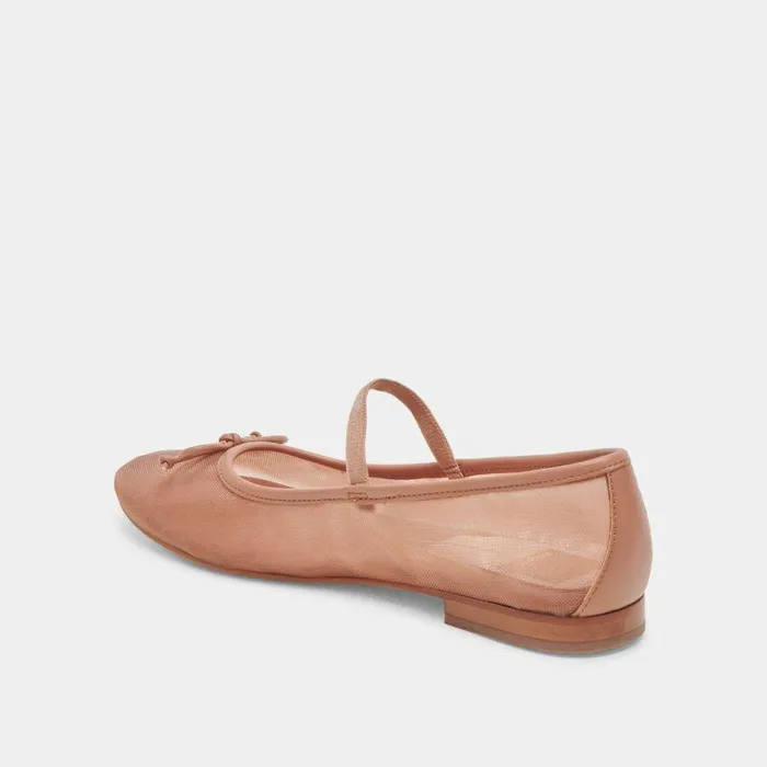 Flats and Loafers Shop Dolce Vita Cadel Ballet Flats Cider Mesh Cider Mesh