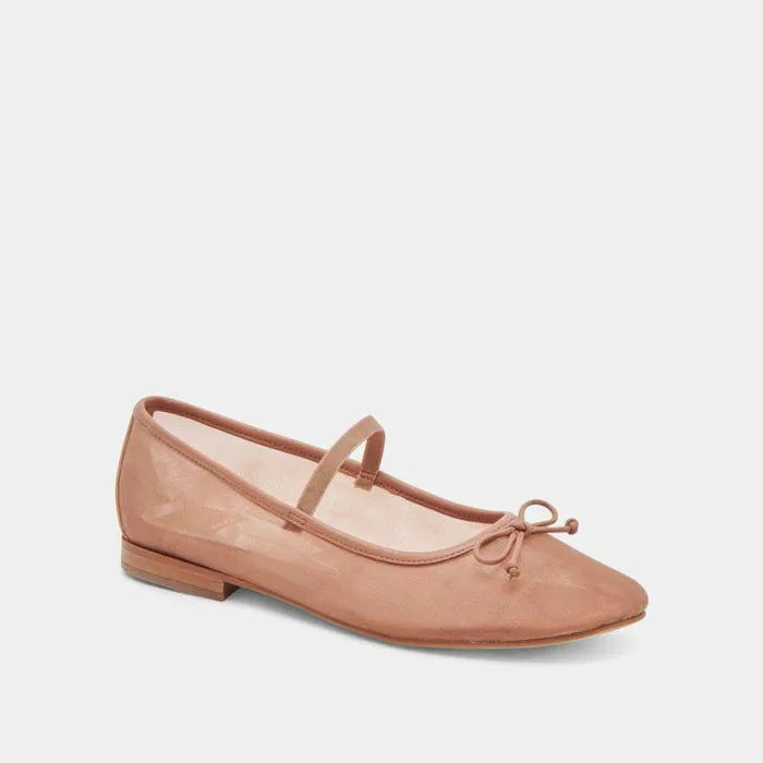 Flats and Loafers Shop Dolce Vita Cadel Ballet Flats Cider Mesh Cider Mesh