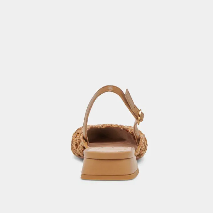Flats and Loafers Shop Dolce Vita Cyndi Flats Natural Woven Natural Woven