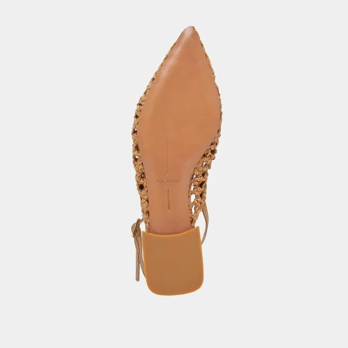Flats and Loafers Shop Dolce Vita Cyndi Flats Natural Woven Natural Woven