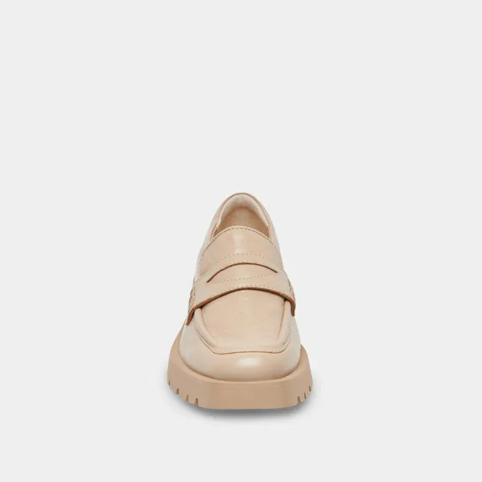 Flats and Loafers Shop Dolce Vita Elias Flats Sesame Crinkle Patent Sesame Crinkle Patent