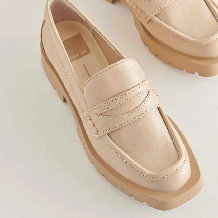 Flats and Loafers Shop Dolce Vita Elias Flats Sesame Crinkle Patent Sesame Crinkle Patent