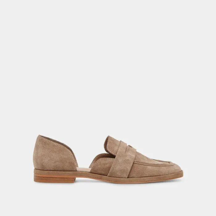 Flats and Loafers Shop Dolce Vita Moyra Flats Truffle Suede Truffle Suede