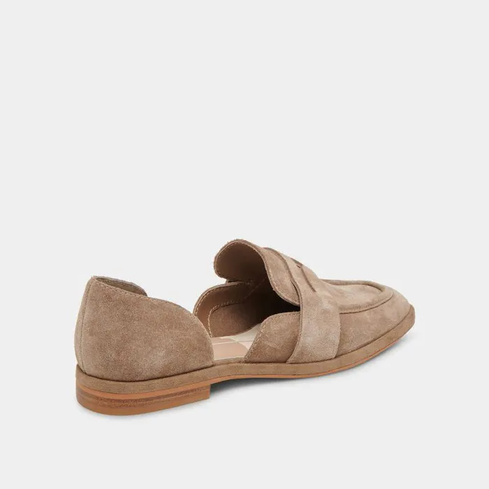 Flats and Loafers Shop Dolce Vita Moyra Flats Truffle Suede Truffle Suede