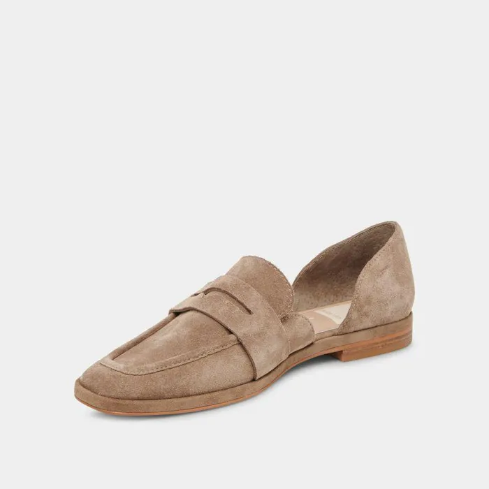 Flats and Loafers Shop Dolce Vita Moyra Flats Truffle Suede Truffle Suede