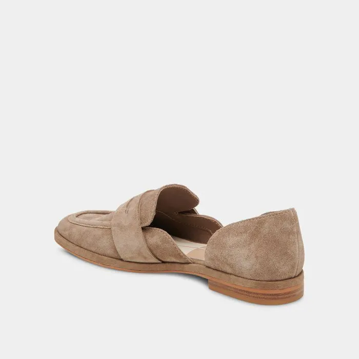Flats and Loafers Shop Dolce Vita Moyra Flats Truffle Suede Truffle Suede