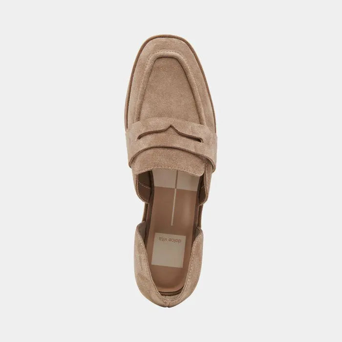 Flats and Loafers Shop Dolce Vita Moyra Flats Truffle Suede Truffle Suede