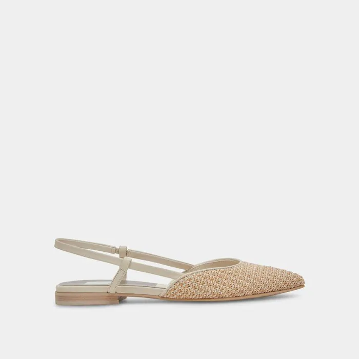 Flats and Loafers Shop Dolce Vita Narah Flats White Natural Raffia White Natural Raffia Flats and Loafers Shop Dolce Vita Narah Flats White Natural Raffia White Natural Raffia