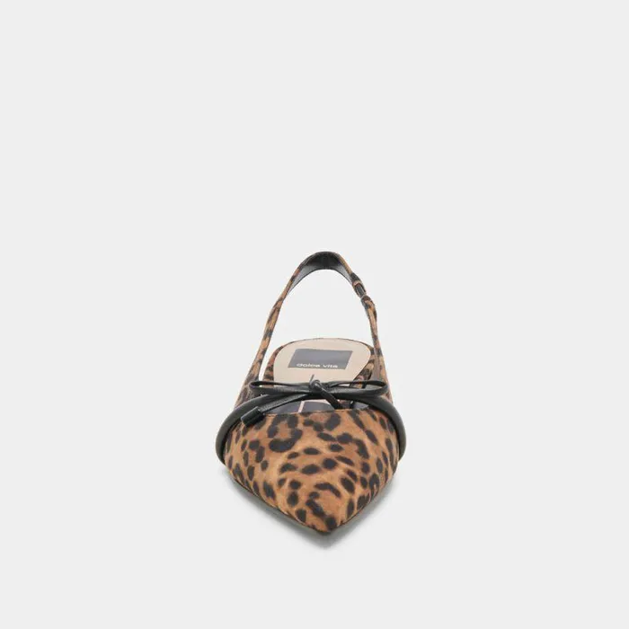 Flats and Loafers Shop Dolce Vita Payge Flats Leopard Suede Leopard Suede