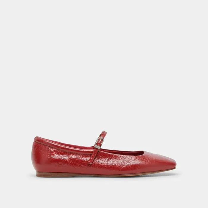 Flats and Loafers Shop Dolce Vita Reyes Wide Ballet Flats Red Crinkle Patent Red Crinkle Patent Flats and Loafers Shop Dolce Vita Reyes Wide Ballet Flats Red Crinkle Patent Red Crinkle Patent