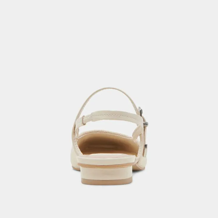 Flats and Loafers Shop Dolce Vita Rianne Flats Ivory Crinkle Patent Ivory Crinkle Patent