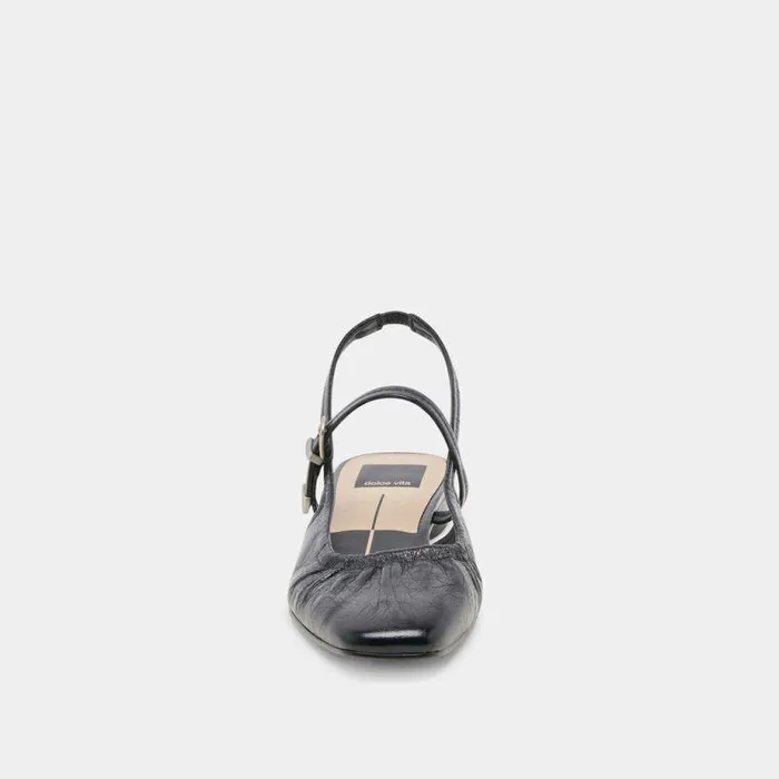 Flats and Loafers Shop Dolce Vita Rianne Flats Midnight Crinkle Patent Midnight Crinkle Patent