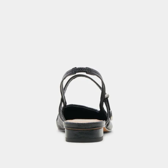 Flats and Loafers Shop Dolce Vita Rianne Flats Midnight Crinkle Patent Midnight Crinkle Patent