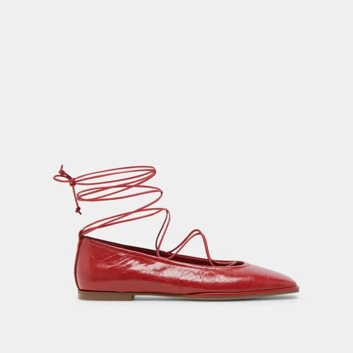 Flats and Loafers Shop Dolce Vita Ryder Ballet Flats Red Crinkle Patent Red Crinkle Patent Flats and Loafers Shop Dolce Vita Ryder Ballet Flats Red Crinkle Patent Red Crinkle Patent
