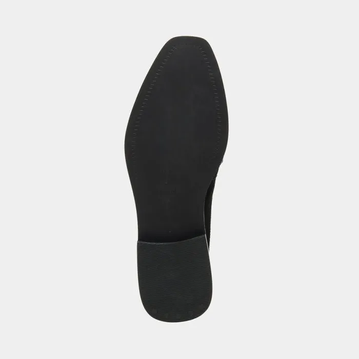 Flats and Loafers Shop Dolce Vita Sallie Flats Onyx Suede Onyx Suede