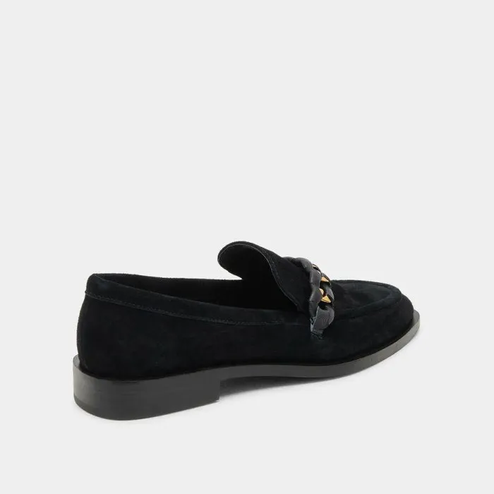 Flats and Loafers Shop Dolce Vita Sallie Flats Onyx Suede Onyx Suede
