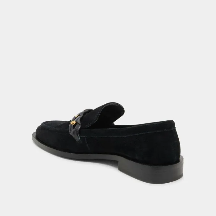 Flats and Loafers Shop Dolce Vita Sallie Flats Onyx Suede Onyx Suede