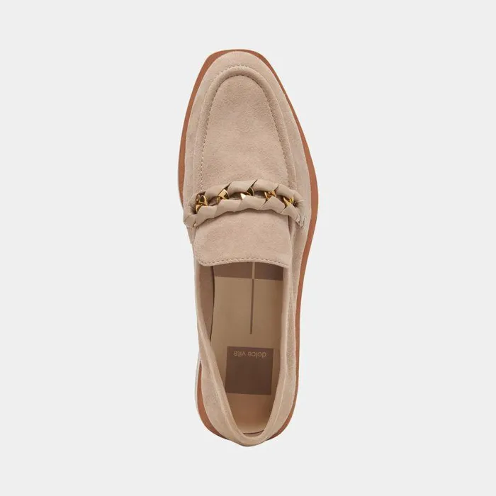 Flats and Loafers Shop Dolce Vita Sallie Flats Taupe Suede Taupe Suede