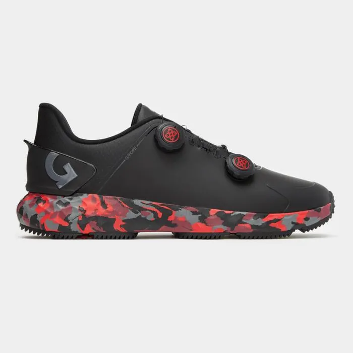 Golf Shoes Men GFORE MEN039S GDRIVE PERFORATED TPU CAMO GOLF SHOE Onyx