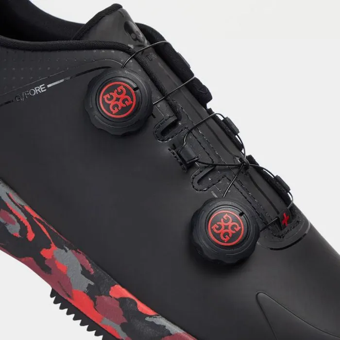 Golf Shoes Men GFORE MEN039S GDRIVE PERFORATED TPU CAMO GOLF SHOE Onyx