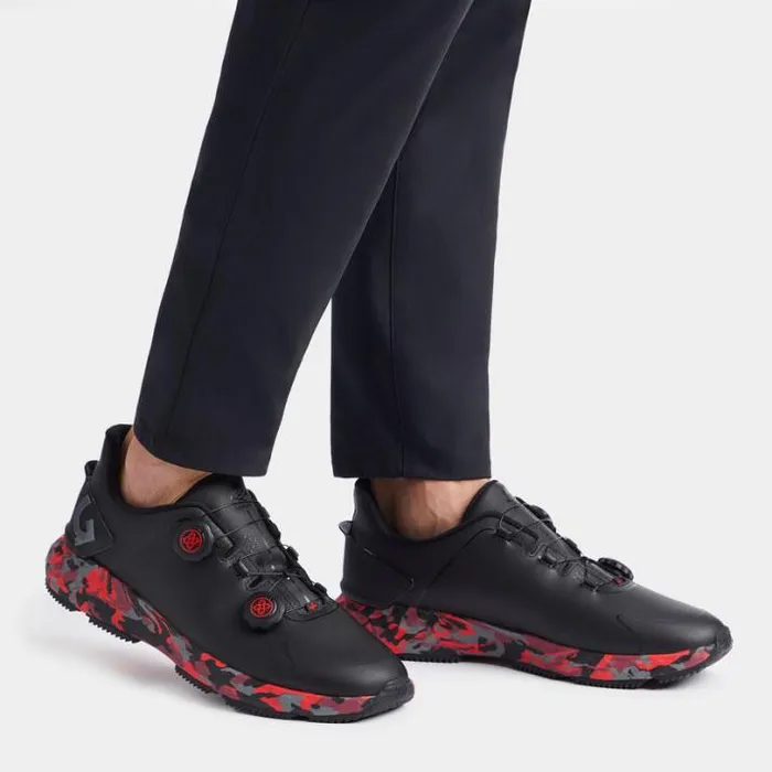 Golf Shoes Men GFORE MEN039S GDRIVE PERFORATED TPU CAMO GOLF SHOE Onyx