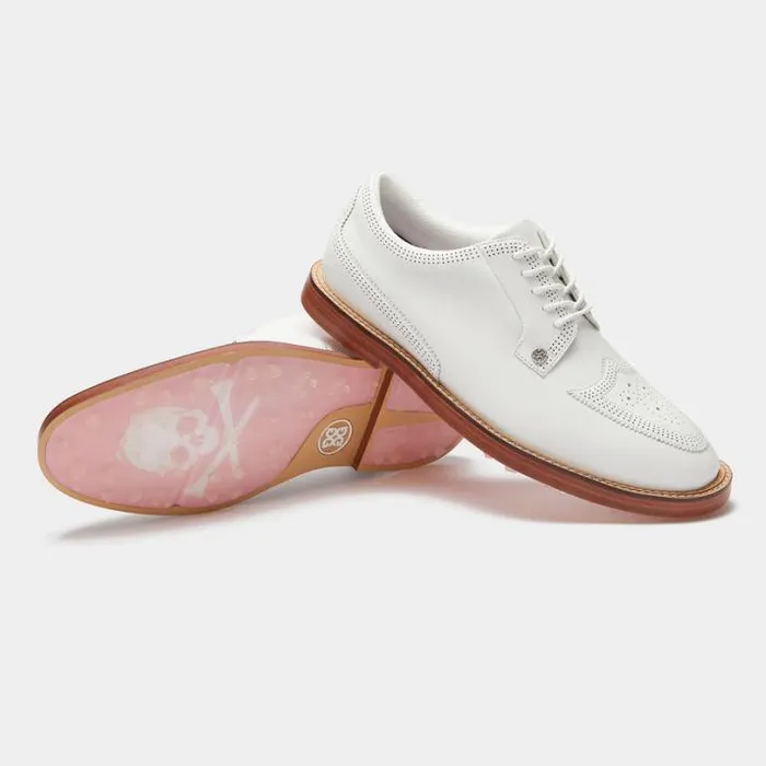 Golf Shoes Men GFORE MEN039S GALLIVANTER LEATHER LUXE SOLE BROGUE GOLF SHOE Snow