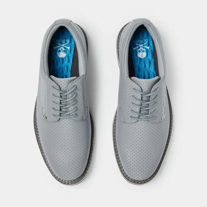 Golf Shoes Men GFORE MEN039S GALLIVANTER PERFORATED LEATHER GOLF SHOE Monument