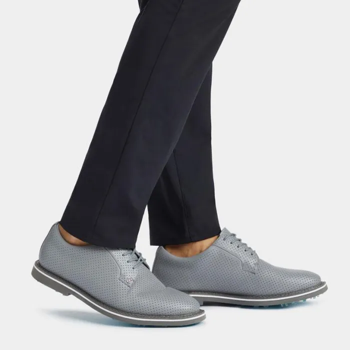 Golf Shoes Men GFORE MEN039S GALLIVANTER PERFORATED LEATHER GOLF SHOE Monument