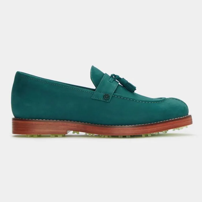 Golf Shoes Women GFORE LIMITED EDITION LUXE LEATHER SOLE CRUISER GALLIVANTER GOLF SHOE Envy Green Golf Shoes Women GFORE LIMITED EDITION LUXE LEATHER SOLE CRUISER GALLIVANTER GOLF SHOE Envy Green