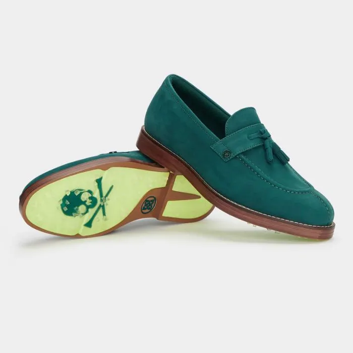 Golf Shoes Women GFORE LIMITED EDITION LUXE LEATHER SOLE CRUISER GALLIVANTER GOLF SHOE Envy Green