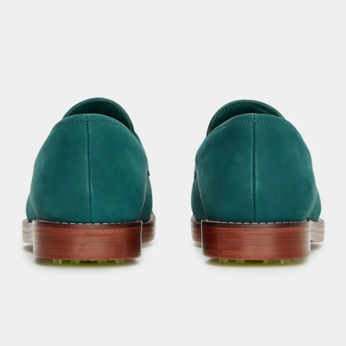 Golf Shoes Women GFORE LIMITED EDITION LUXE LEATHER SOLE CRUISER GALLIVANTER GOLF SHOE Envy Green