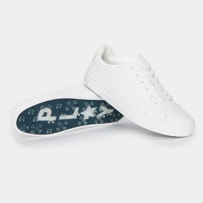 Golf Shoes Women GFORE WOMEN039S DURF PERFORATED LEATHER GOLF SHOE Snow