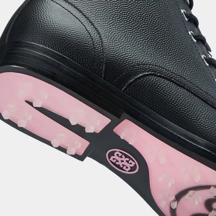 Golf Shoes Women GFORE WOMEN039S GALLIVANTER LUXE LEATHER SOLE GOLF BOOT Onyx