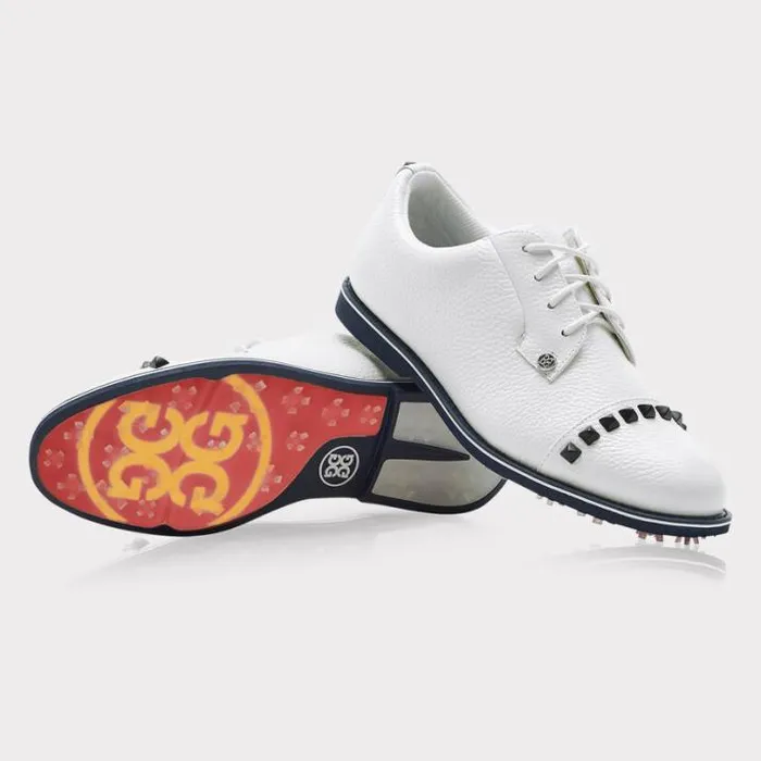 Golf Shoes Women GFORE WOMEN039S STUD CAP TOE GOLF SHOE Snow